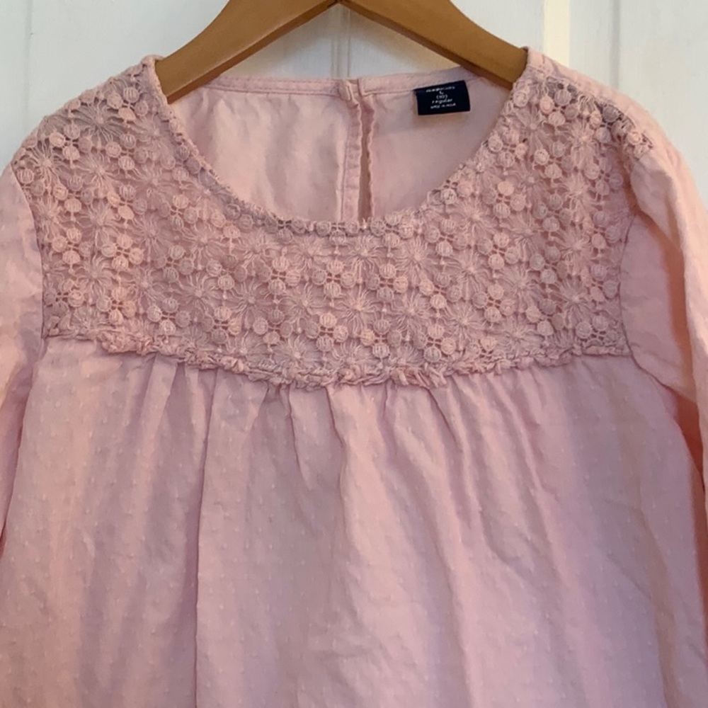 Gap girls lace top in size large 10